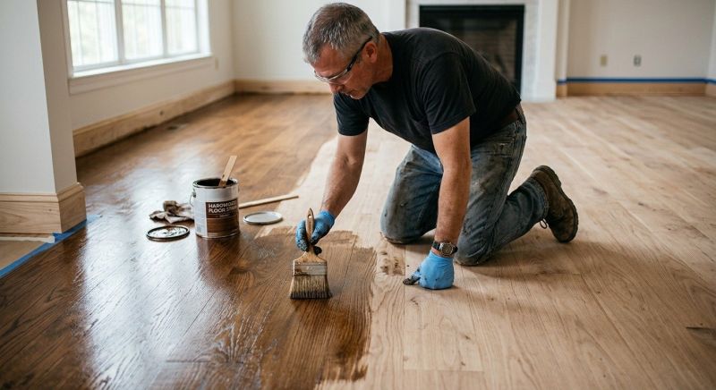 Wood Floor Staining in Littleton, CO