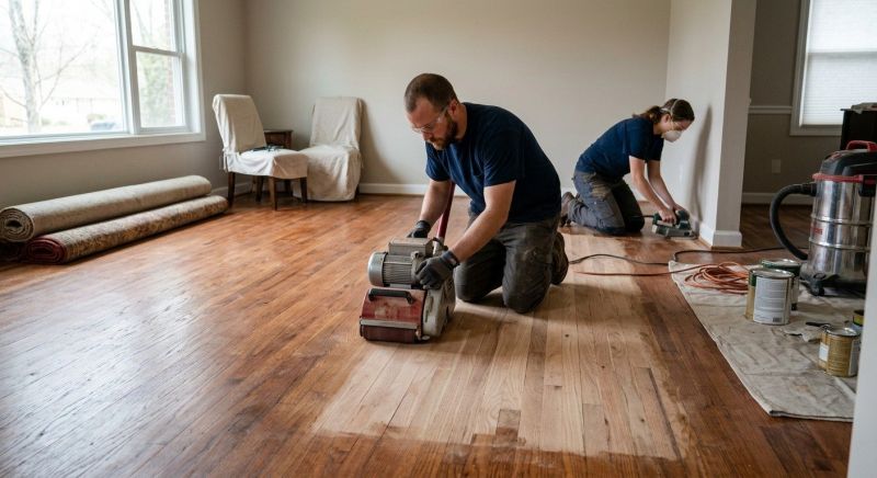 Wooden Floor Resurfacing in Littleton, CO
